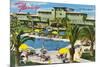 Hotel Flamingo, Las Vegas, Nevada-null-Mounted Premium Giclee Print