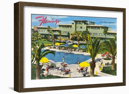 Hotel Flamingo, Las Vegas, Nevada-null-Framed Art Print