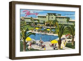 Hotel Flamingo, Las Vegas, Nevada-null-Framed Art Print