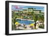 Hotel Flamingo, Las Vegas, Nevada-null-Framed Art Print