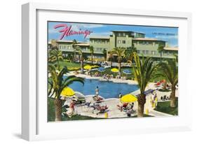 Hotel Flamingo, Las Vegas, Nevada-null-Framed Art Print