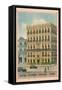 'Hotel Florida - Havana - Cuba', c1910-Unknown-Framed Stretched Canvas