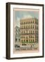 'Hotel Florida - Havana - Cuba', c1910-Unknown-Framed Giclee Print