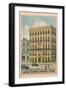 'Hotel Florida - Havana - Cuba', c1910-Unknown-Framed Giclee Print