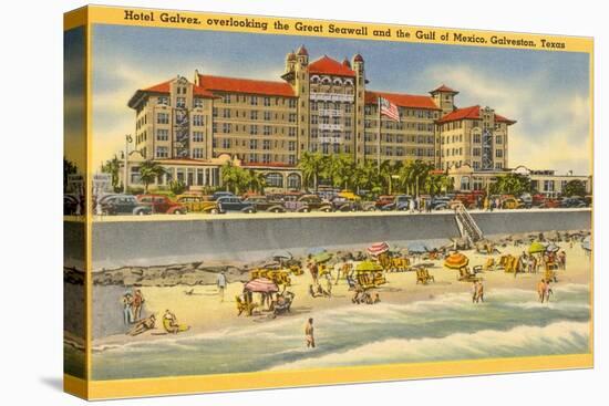 Hotel Galvez, Galveston, Texas-null-Stretched Canvas