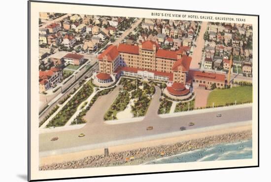 Hotel Galvez, Galveston-null-Mounted Premium Giclee Print