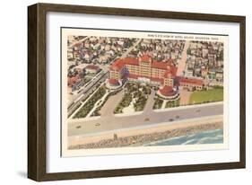 Hotel Galvez, Galveston-null-Framed Art Print