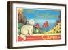 Hotel Gatto Bianco Capri-Found Image Press-Framed Giclee Print