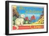 Hotel Gatto Bianco Capri-Found Image Press-Framed Giclee Print