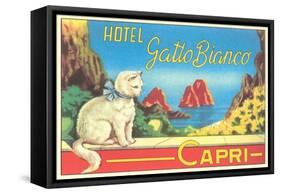 Hotel Gatto Bianco-null-Framed Stretched Canvas