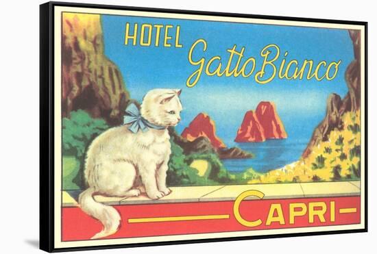 Hotel Gatto Bianco-null-Framed Stretched Canvas