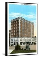 Hotel Graham, Bloomington, Indiana-null-Framed Stretched Canvas