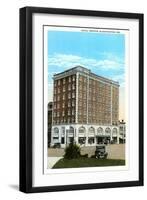 Hotel Graham, Bloomington, Indiana-null-Framed Art Print