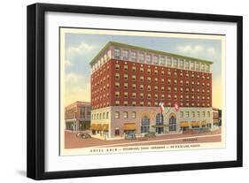 Hotel Grim, Texarkana-null-Framed Art Print