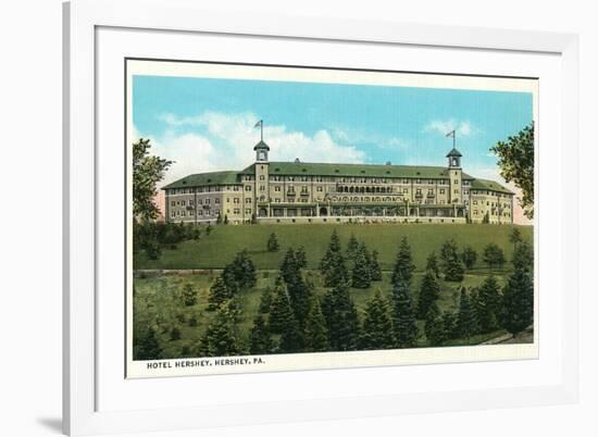 Hotel Hershey, Pennsylvania-null-Framed Art Print