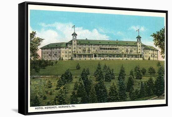 Hotel Hershey, Pennsylvania-null-Framed Stretched Canvas