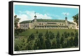 Hotel Hershey, Pennsylvania-null-Framed Stretched Canvas