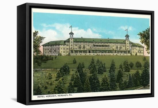 Hotel Hershey, Pennsylvania-null-Framed Stretched Canvas