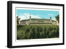 Hotel Hershey, Pennsylvania-null-Framed Art Print