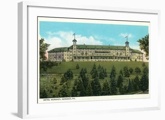 Hotel Hershey, Pennsylvania-null-Framed Art Print