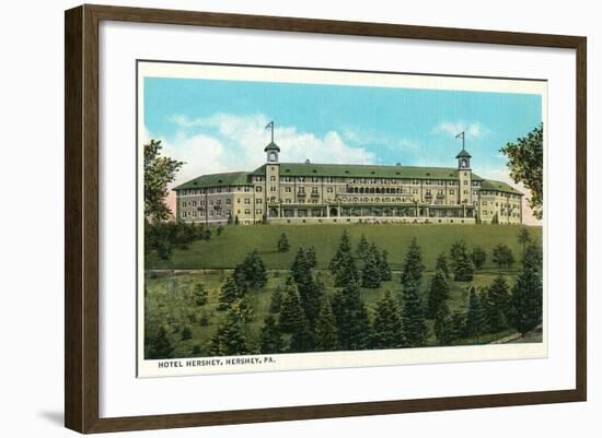 Hotel Hershey, Pennsylvania-null-Framed Art Print