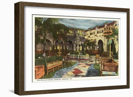 Hotel Hershey, Pennsylvania-null-Framed Art Print