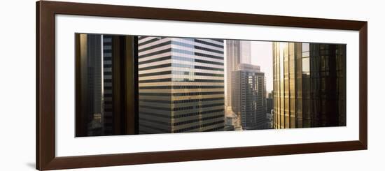 Hotel in a City, Bonaventure Hotel, City of Los Angeles, Los Angeles County, California, USA-null-Framed Photographic Print