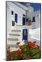 Hotel in Imerovigli, Santorini, Cyclades, Greece-Katja Kreder-Mounted Photographic Print