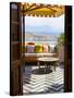 Hotel Interior Detail, Lindos, Rhodes, Greece-Doug Pearson-Stretched Canvas