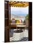 Hotel Interior Detail, Lindos, Rhodes, Greece-Doug Pearson-Mounted Photographic Print