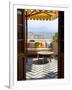 Hotel Interior Detail, Lindos, Rhodes, Greece-Doug Pearson-Framed Photographic Print