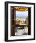 Hotel Interior Detail, Lindos, Rhodes, Greece-Doug Pearson-Framed Photographic Print