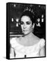Hotel International THE V.I.P.S d'Anthony Asquith with Elizabeth Taylor, 1963 (b/w photo)-null-Framed Stretched Canvas