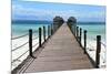 Hotel Jetty, Bwejuu Beach, Zanzibar, Tanzania, Indian Ocean, East Africa, Africa-Peter Richardson-Mounted Photographic Print