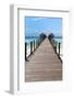 Hotel Jetty, Bwejuu Beach, Zanzibar, Tanzania, Indian Ocean, East Africa, Africa-Peter Richardson-Framed Photographic Print