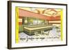 Hotel Jordan Tap Room, Glendive, Montana-null-Framed Art Print