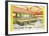 Hotel Jordan Tap Room, Glendive, Montana-null-Framed Art Print