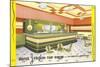 Hotel Jordan Tap Room, Glendive, Montana-null-Mounted Art Print