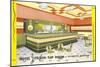 Hotel Jordan Tap Room, Glendive, Montana-null-Mounted Art Print