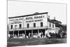 Hotel Kinsey and Meat Market-Clark Kinsey-Mounted Art Print