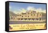 Hotel La Fonda in Taos, New Mexico-null-Framed Stretched Canvas