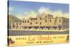 Hotel La Fonda in Taos, New Mexico-null-Stretched Canvas