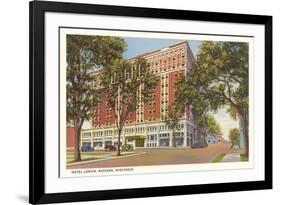 Hotel Lorain, Madison, Wisconsin-null-Framed Premium Giclee Print