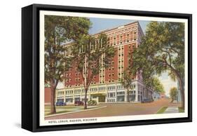 Hotel Lorain, Madison, Wisconsin-null-Framed Stretched Canvas