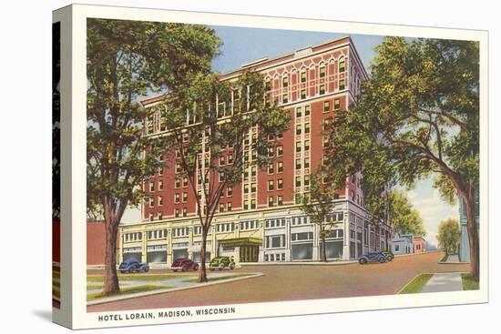 Hotel Lorain, Madison, Wisconsin-null-Stretched Canvas