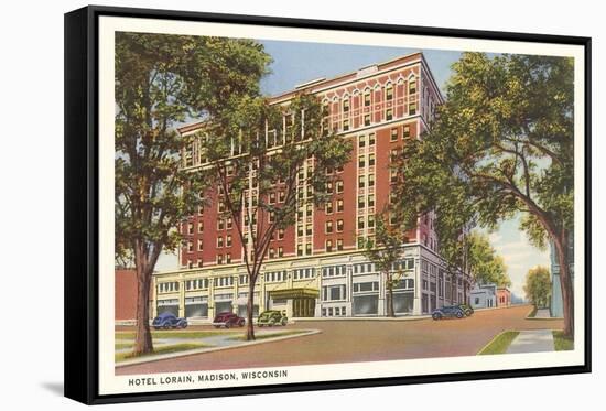 Hotel Lorain, Madison, Wisconsin-null-Framed Stretched Canvas