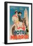 Hotel Madrid-null-Framed Art Print