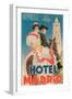 Hotel Madrid-null-Framed Art Print