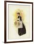 Hotel Maid, Carrying Two Water Cans-Dudley Hardy-Framed Giclee Print