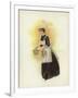 Hotel Maid, Carrying Two Water Cans-Dudley Hardy-Framed Giclee Print